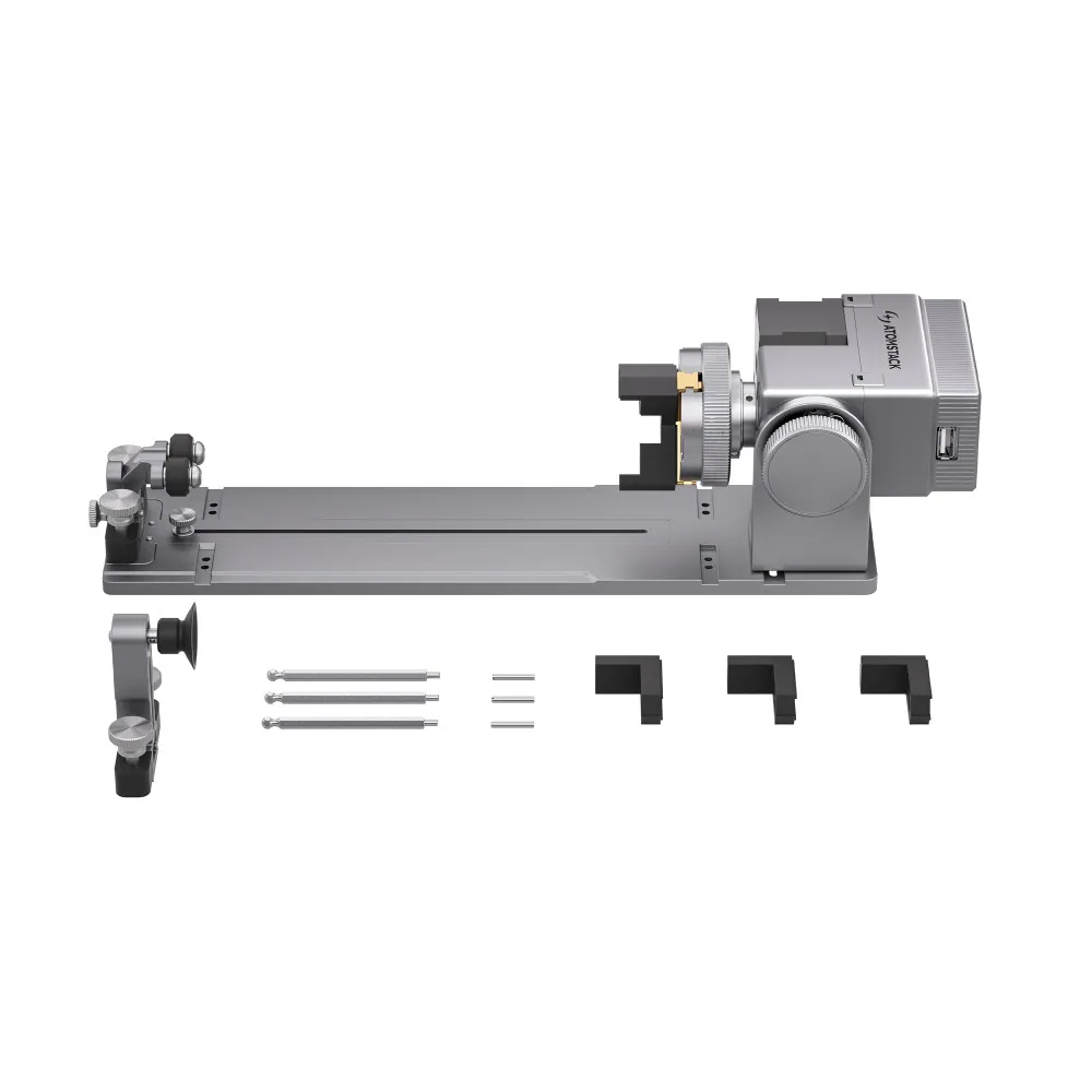AtomStack R8 Rotary Chuck – Präzisions-Spannmodul für Rund- & Sonderformen